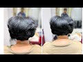 Short Mushroom Haircut Tutorial
