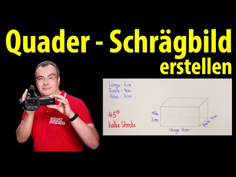 Cuboid - create an oblique view - here's how! Lehrerschmidt