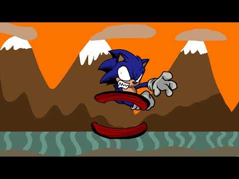 confronting yourself but its faker and black sun sonic sings animated (ORIGINAL)