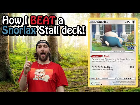 Best Way to BEAT a Snorlax Stall Deck!?