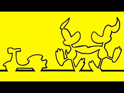 PAPEROTTI "Digi Digi Quack Quack" LINE ANIMATION - Funny Duck Song Animated