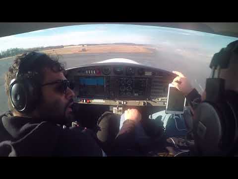 Diamond DA40 - IFR Training - VOR/GPS Waypoints - Intro to Autopilot