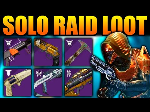 Solo Raid Loot - 21 Raid Chests Per Week Without a Team