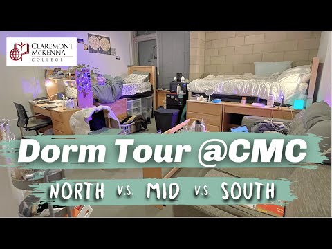 Dorm Tour @Claremont McKenna | North/Mid/South Quad (CMC)