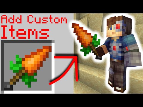 Adding Custom Items to Minecraft. Datapacks Tutorial 3