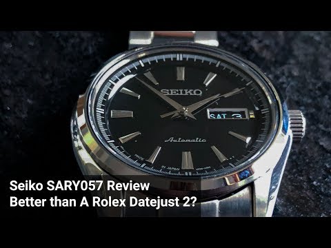 Seiko SARY057 Review - Better Than A Rolex Datejust 2?