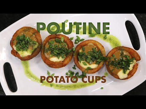 Poutine Potato Cups