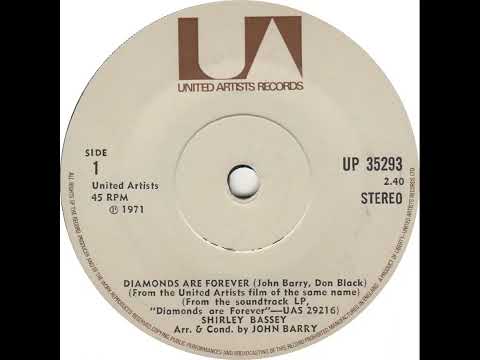 UK New Entry 1972 (17) Shirley Bassey - Diamonds Are Forever