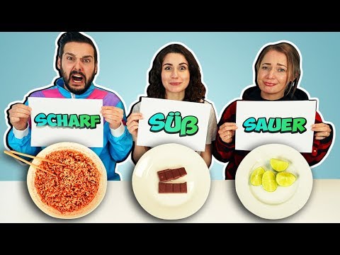 SÜß vs. SAUER vs. SCHARF CHALLENGE