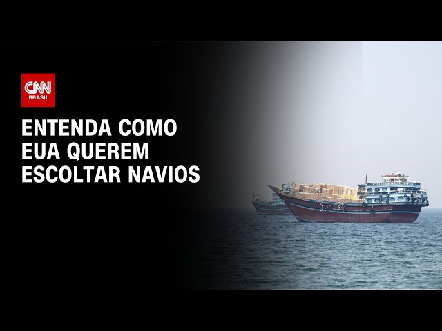 Entenda como EUA querem escoltar navios em Ormuz | LIVE CNN