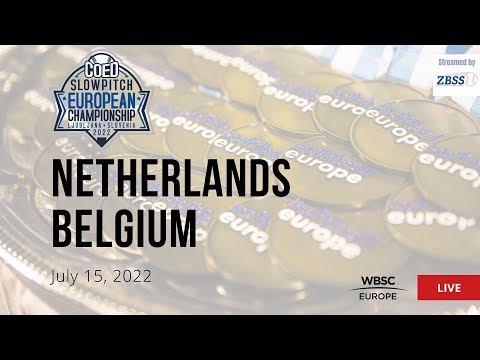 31 Coed Slowpitch European Championship - Netherlands VS Belgium