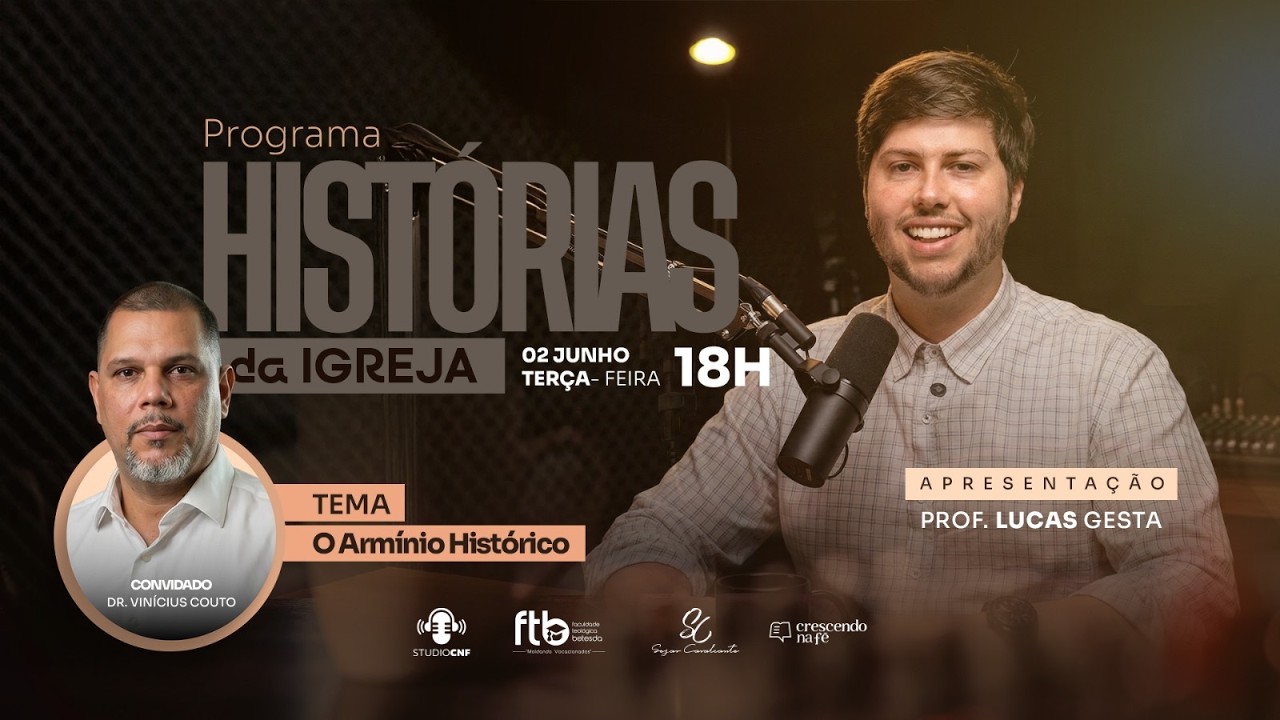 O ARMÍNIO HISTÓRICO - DR. VINÍCIUS COUTO E LUCAS GESTA - 02/06/26 (AO VIVO)