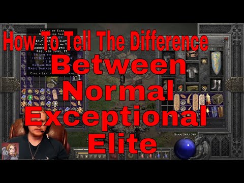 Diablo II Resurrected - Item Quality How To Tell The Difference