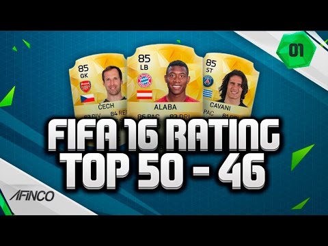 TOP 50 OVR JOGADORES DO FIFA 16 (50-46)
