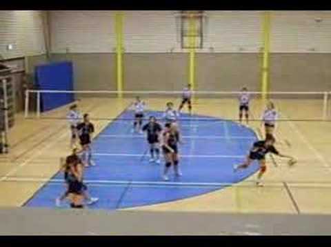 volleybalwedstrijd Givo 92  tegen Orion