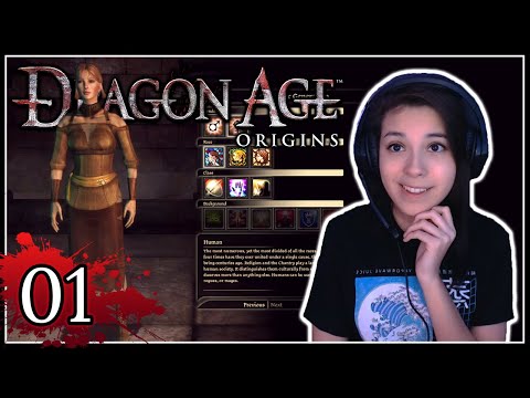 ITS TIME FOR A NEW ADVENTURE! | Dragon Age Origins Let's Play Part 1