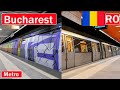 BUCHAREST METRO 2024 Metroul Din București 4K