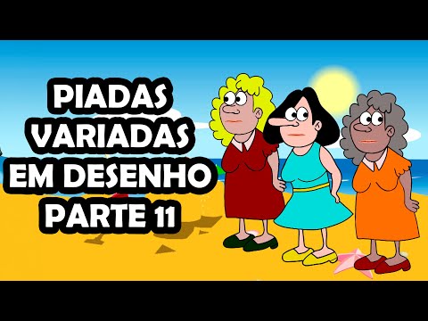 ESPECIAL DE PIADINHAS ANIMADAS VARIADAS - PIADAS EM DESENHO PARTE 11