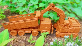 Cleaning Large Excavator Backhoes, Racing Cars, Trains, Telolet Buses, Large Concrete Mixer Truck...