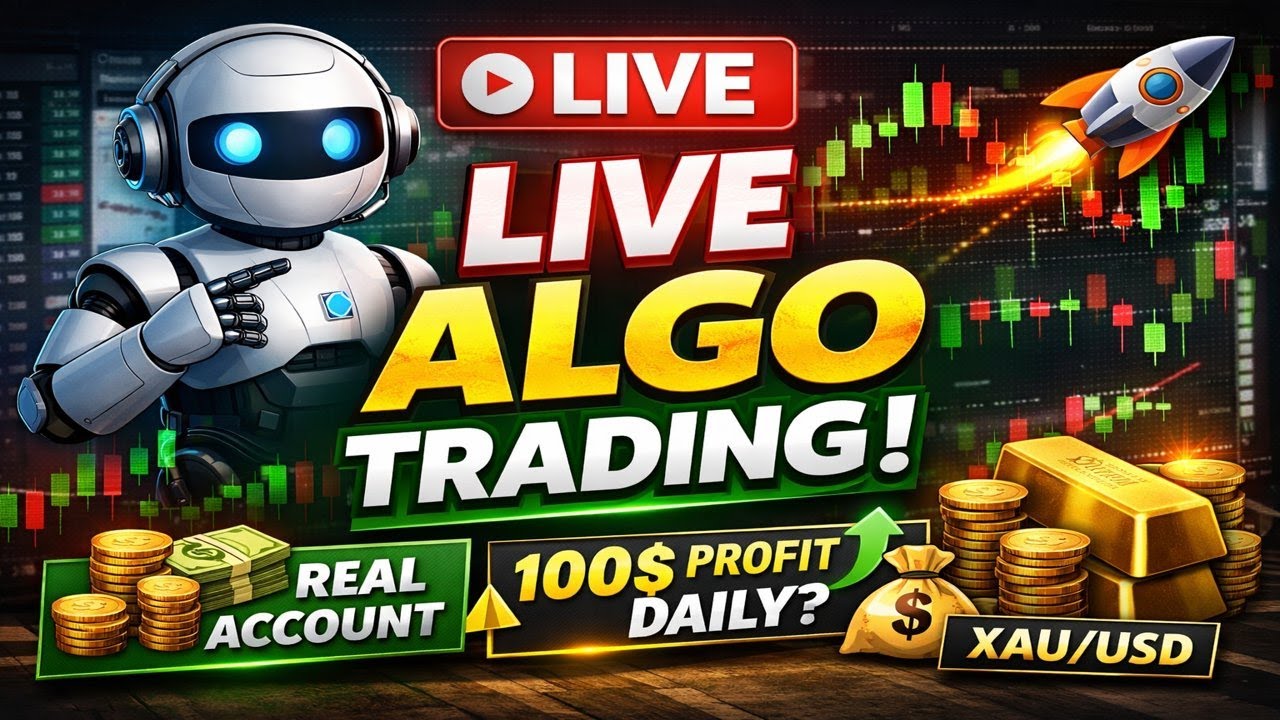 Live Algo Trading 🔥 | MT5 Automated Strategy | Real-Time Results