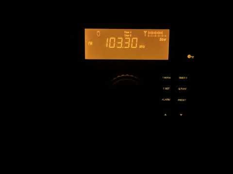 FM DX: 103.3 KBIU Lake Charles, Louisiana - legal ID, May 18, 2022 in NW Arkansas