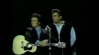 Merle Haggard live with Johnny Cash