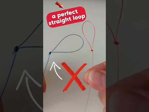 Fishing Knots Tutorial -  Perfection Loop Knot - Fishing Guide #fishing #fishingtips  #angling