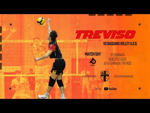 Serie B: Volley Treviso - Bassano Volley A.S.D.