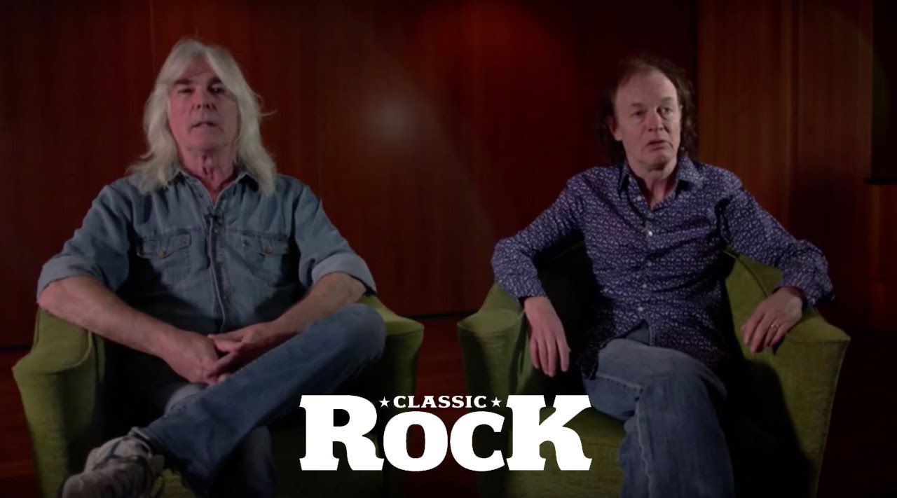 AC/DC's Angus Young and Cliff Williams | Classic Rock Magazine - YouTube