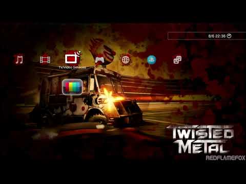 Sweet Tooth Twisted Metal - PS3 Free Custom Dynamic Theme