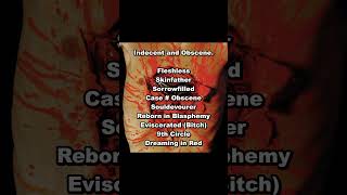 Dismember - Indecent and Obscene. Tracklist