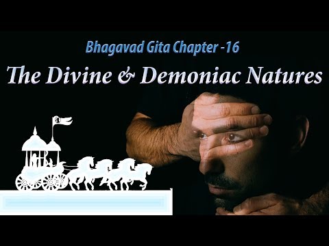 The Divine and Demoniac Natures | Bhagavad Gita | English Recitation | CH 16