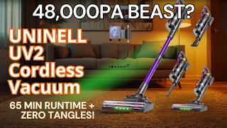 UNINELL UV2 Cordless Vacuum Review 2026: 48,000Pa Suction + 