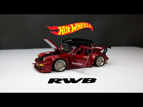 Porsche 934 Rauh-Welt Begriff Custom Hot Wheels