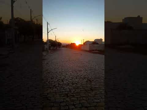 Ao amanhecer em Joviânia-GO Brasil...