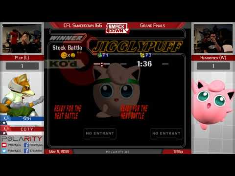 CFL Smackdown 166 Melee - Plup (Fox) vs Hungrybox (Puff) - Grand Finals