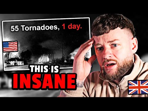 British Guy reacts to "Palm Sunday 1965 - 55 TORNADOS, 1 DAY!"