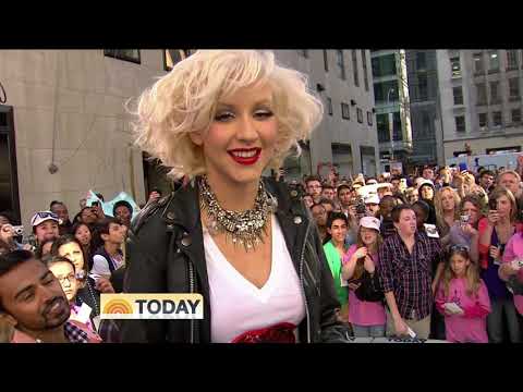 Christina Aguilera - Fighter (LIVE) Today Show [High Definition]