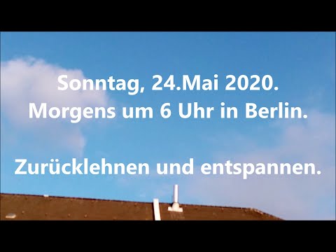 Morgens um 6 Uhr in Berlin - Zurücklehnen und entspannen