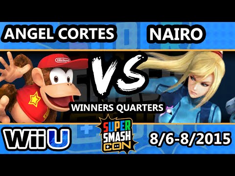SSC - HBA | Angel Cortes (Diddy Kong) Vs. Nairo (ZSS) SSB4 WQ - Smash Wii U - Smash 4