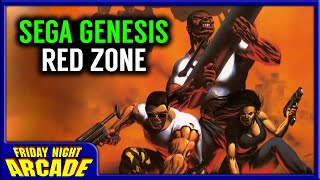Red Zone on Sega Genesis is Awesome! | Friday Night Arcade