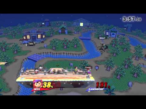 S@X Wii U 104 - Manondorf (Ganondorf) vs Toast (Ness) - Smash 4 Customs - Winners Bracket
