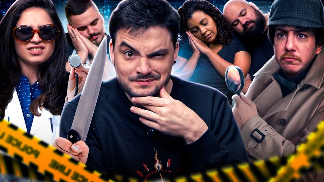 JOGAMOS AMONG US NA VIDA REAL - CIDADE DORME