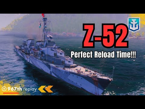 Perfect DESTROYER Z 52 / WoWs / World of Warships #wows #worldofwarships #gaming