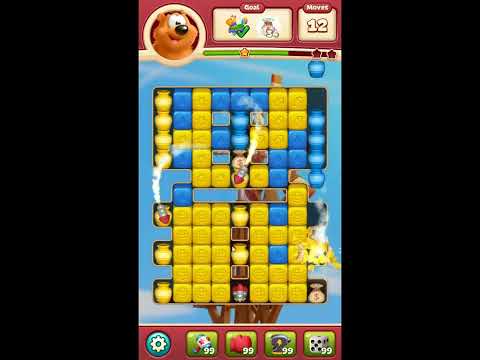 Toon Blast Level 8440 - NO BOOSTERS 🐻🐺🐱 | SKILLGAMING ✔️