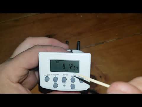 Reglage simple prise programmable timer  (ex marque CHACON) 🙏🙏🙏. abonnez vous svp a ma chaine 💐🌹💐🌹💐