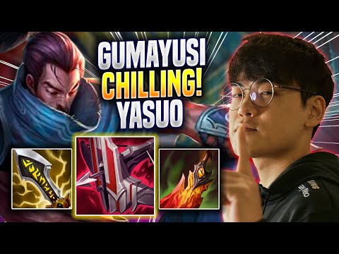 GUMAYUSI CHILLING WITH YASUO! - T1 Gumayusi Plays Yasuo ADC vs Xayah! | Season 2023