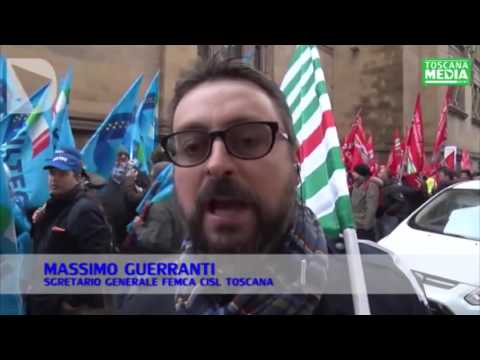 13Gen2017 SCIOPERO LAVORATORI TESSILI - FIRENZE