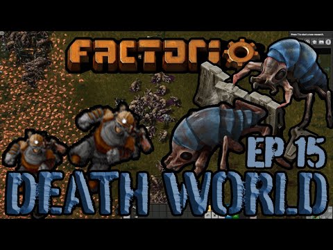 FACTORIO DEATHWORLD with JD-PLAYS | Prepare for Combat - Episode 15