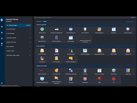 interServer Web Hosting basic tutorials for the DirectAdmin control panel